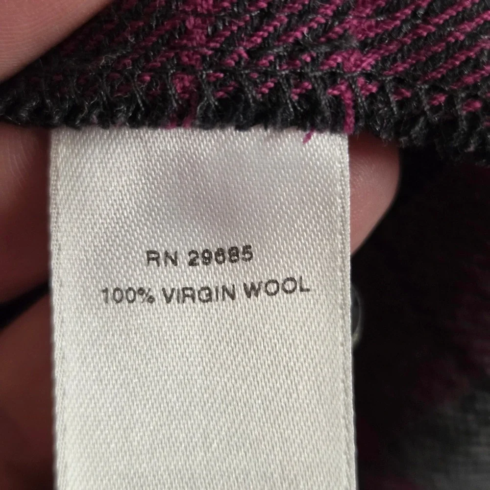 Pendleton Plaid Wool Jacket Blazer Women's Medium Petite Academia Preppy Office